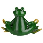 Design Toscano Strike A Pose Yoga Frog Statue