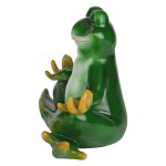 Design Toscano Strike A Pose Yoga Frog Statue