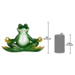 Design Toscano Strike A Pose Yoga Frog Statue