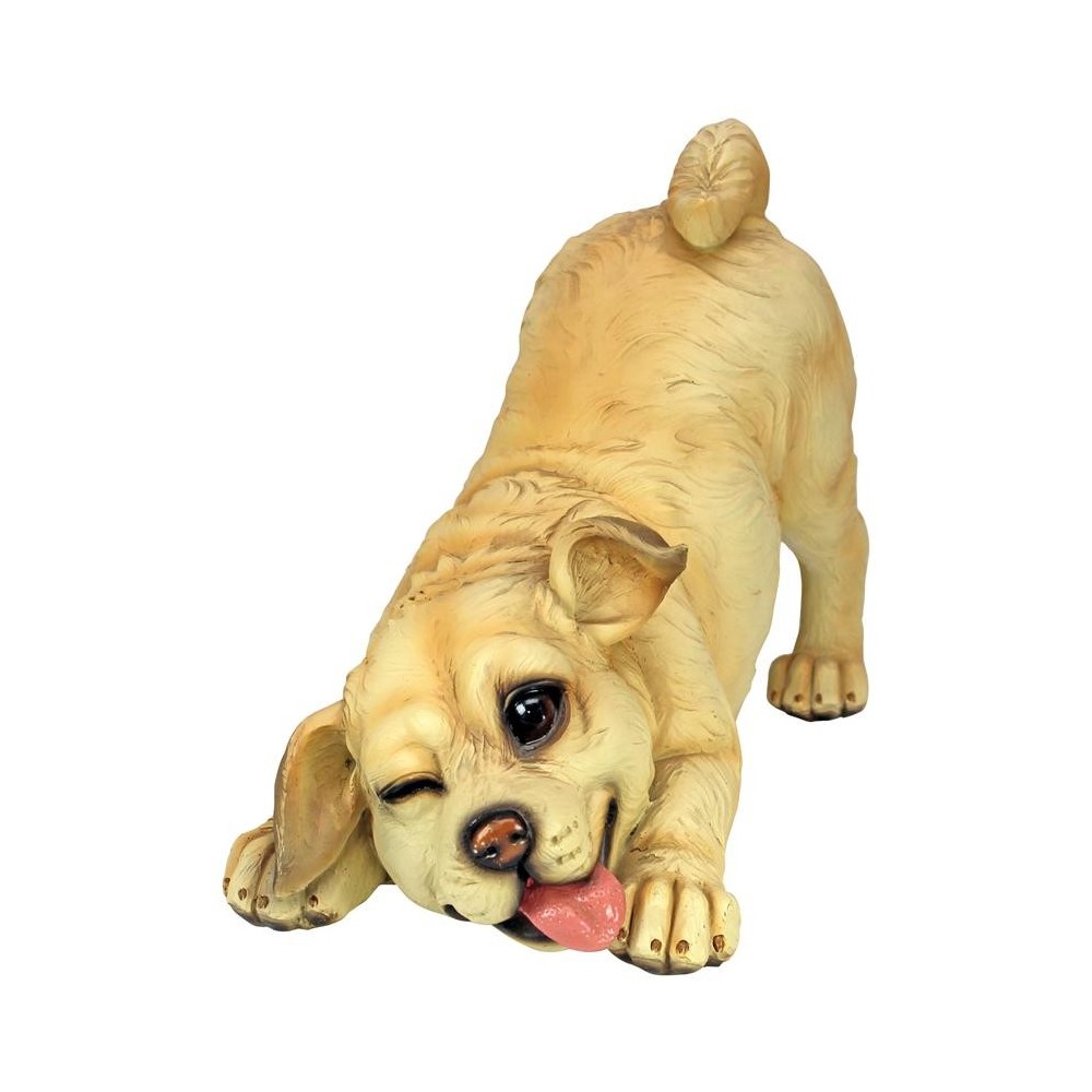 Design Toscano Lover Boy Puppy Dog Statue