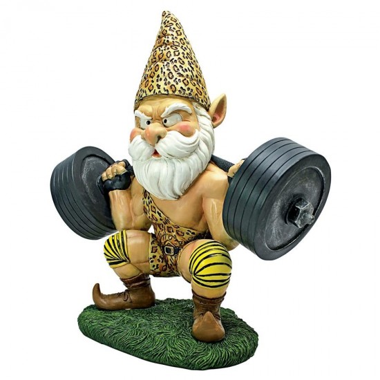 Design Toscano Atlas The Athletic Weightlifting Gnome