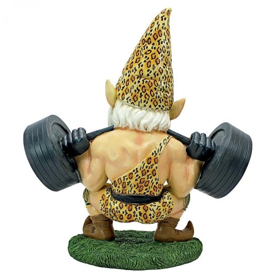 Design Toscano Atlas The Athletic Weightlifting Gnome