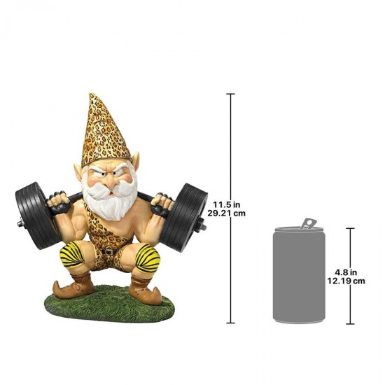 Design Toscano Atlas The Athletic Weightlifting Gnome