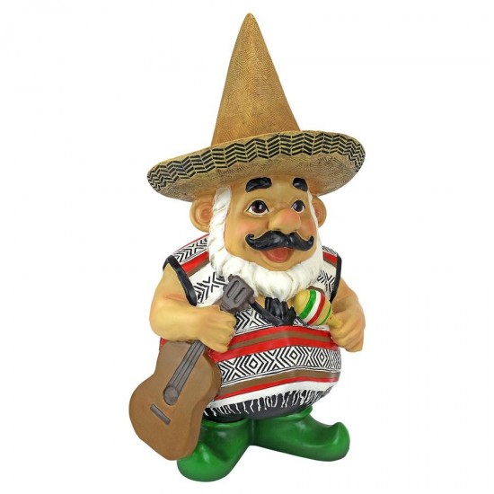 Design Toscano Pancho The Mariachi Garden Gnome Statue