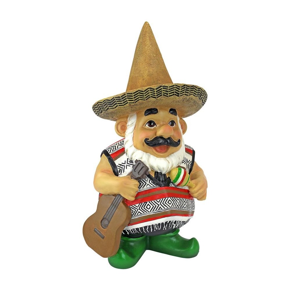 Design Toscano Pancho The Mariachi Garden Gnome Statue