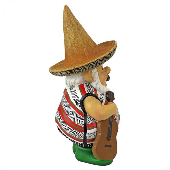 Design Toscano Pancho The Mariachi Garden Gnome Statue