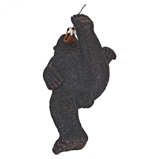 Design Toscano Smell The Flowers Garden Bear Statue