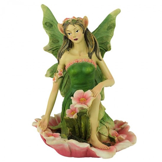 Design Toscano Green Fairy Of Acorn Hollow Statue