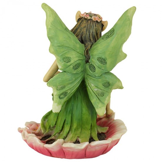 Design Toscano Green Fairy Of Acorn Hollow Statue