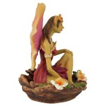 Design Toscano Red Fairy Of Acorn Hollow Statue