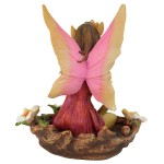 Design Toscano Red Fairy Of Acorn Hollow Statue