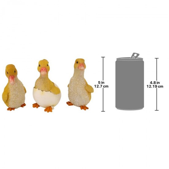 Design Toscano S/3 Duckling Brood Garden Statues