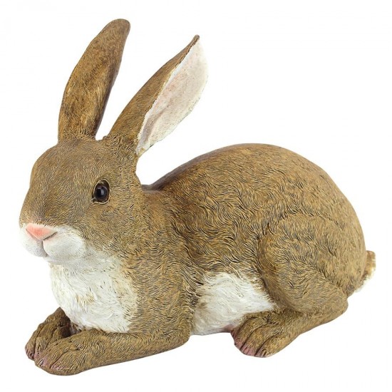 Design Toscano Bashful The Lying Down Bunny Statue