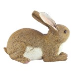 Design Toscano Bashful The Lying Down Bunny Statue