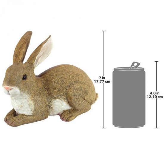 Design Toscano Bashful The Lying Down Bunny Statue