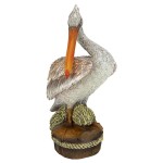 Design Toscano Ocean Side Pier 51 Pelican Statue