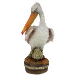 Design Toscano Ocean Side Pier 51 Pelican Statue