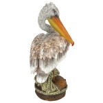 Design Toscano Ocean Side Pier 51 Pelican Statue