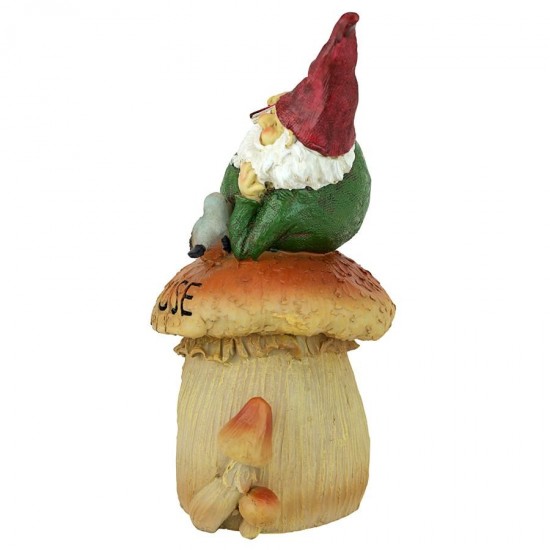 Design Toscano Gnomes Frog House Garden Statue