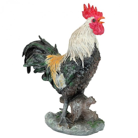 Design Toscano Cock A Doodle Do Rooster Statue