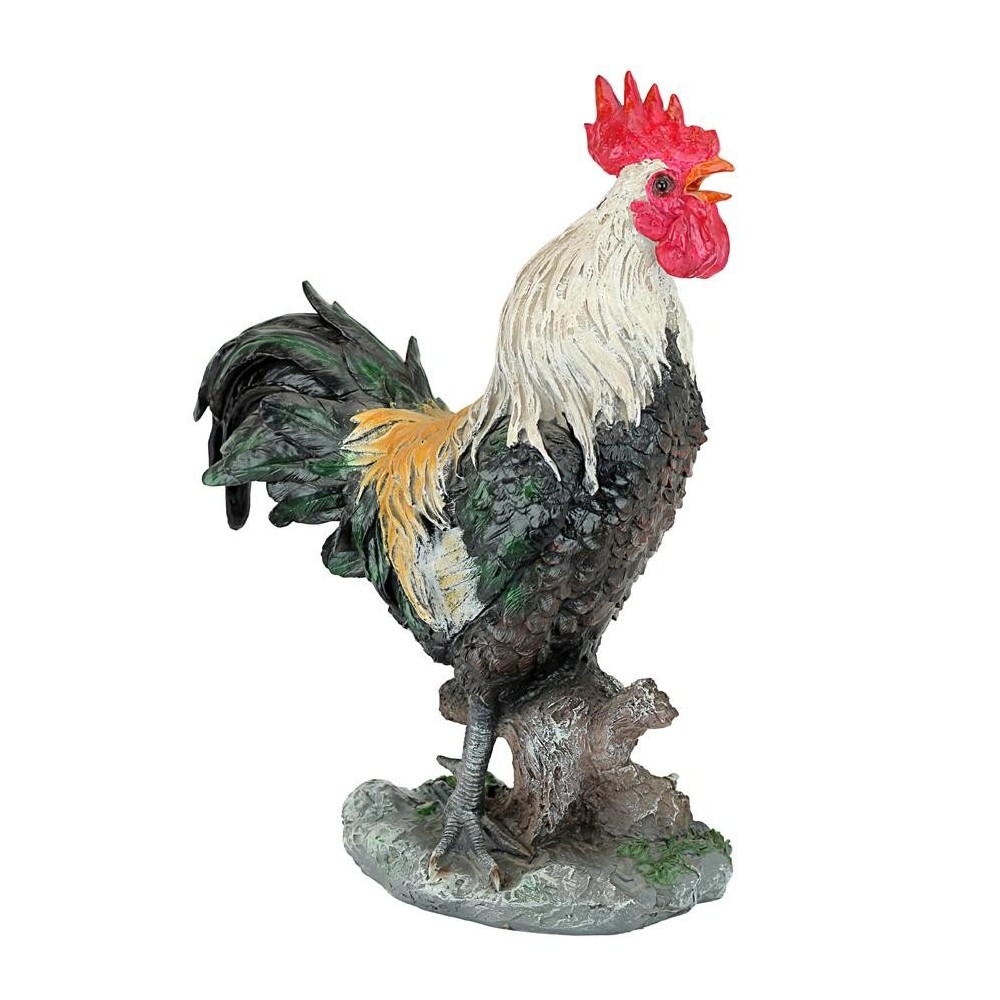 Design Toscano Cock A Doodle Do Rooster Statue