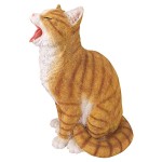 Design Toscano Lazy Daze Kitty Yawning Cat Statue