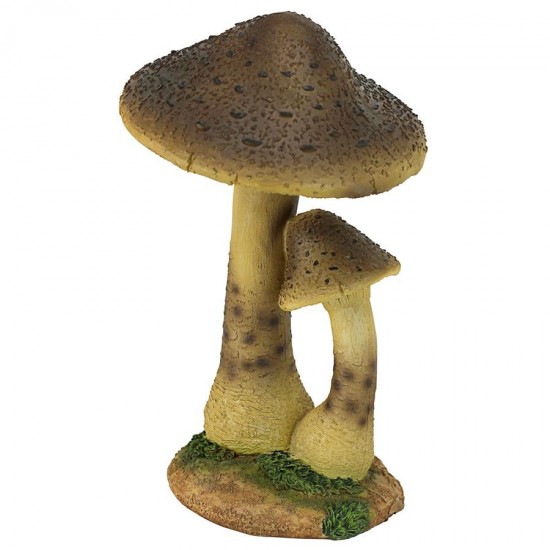 Design Toscano Mystic Forest Tan Mushrooms Statue