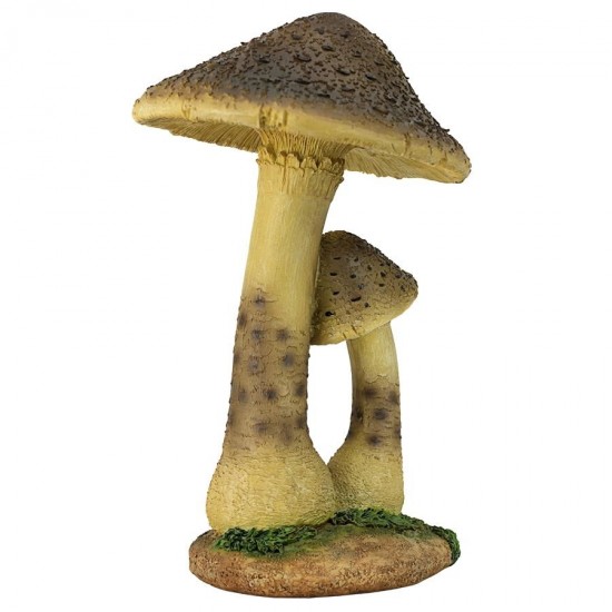 Design Toscano Mystic Forest Tan Mushrooms Statue