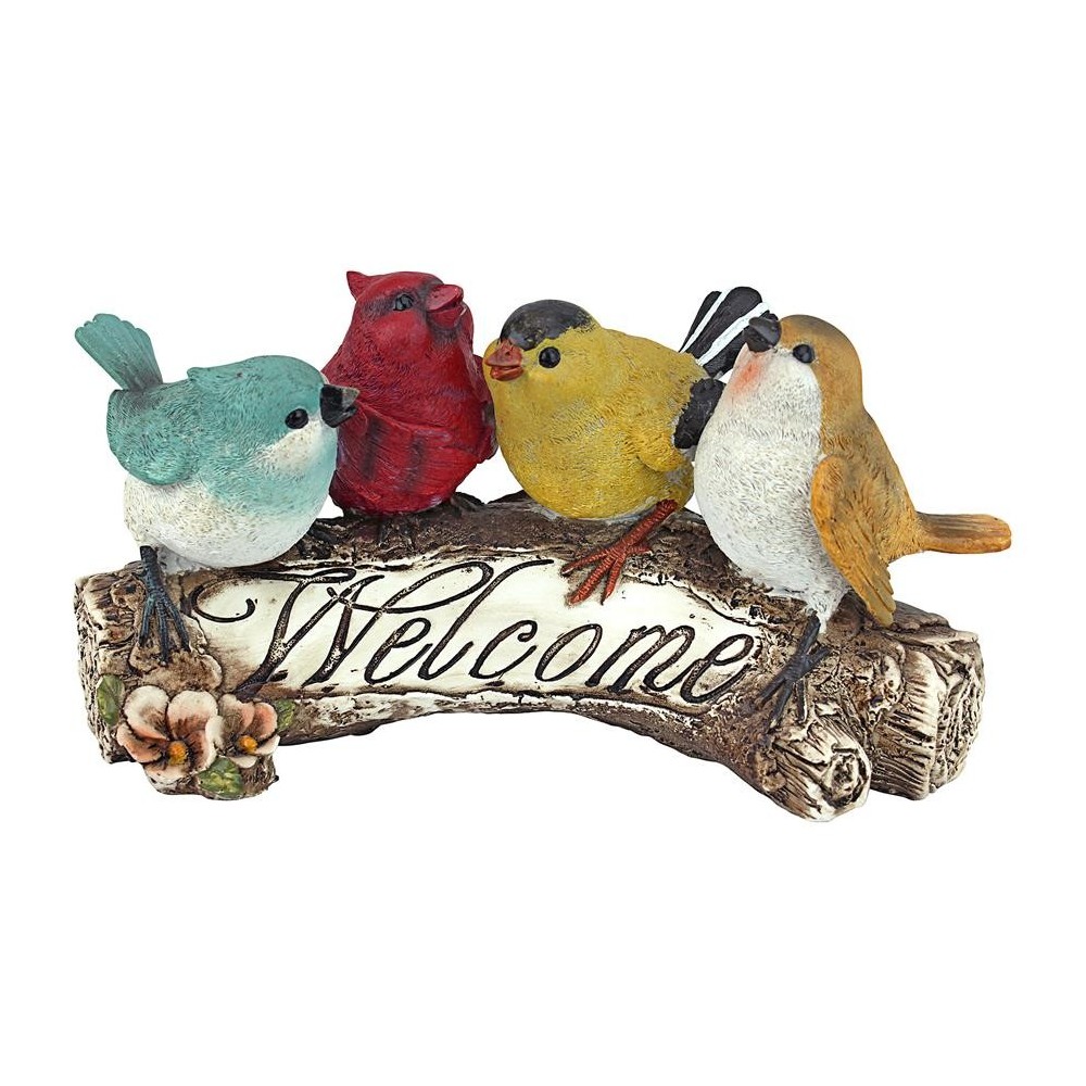 Design Toscano Birdy Welcome Statue Design Toscano Birdy Welcome Statue