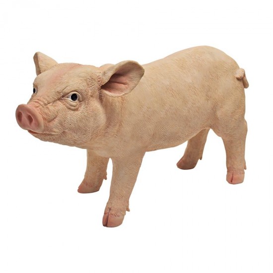 Design Toscano Porker The Piggy Standing Pig Statue