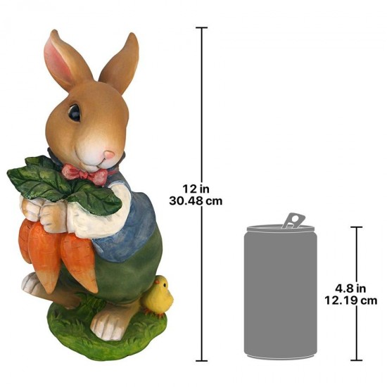 Design Toscano Bunny Hop Father Rabbit Statue