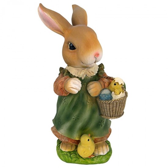 Design Toscano Bunny Hop Mother Rabbit Statue