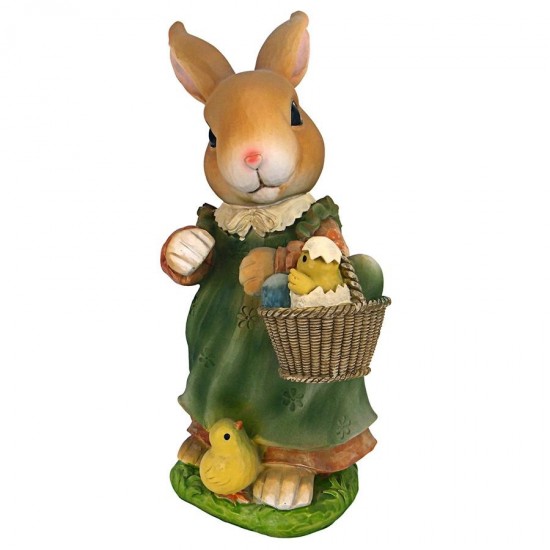 Design Toscano Bunny Hop Mother Rabbit Statue