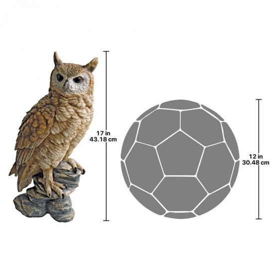 Design Toscano Perching Forest Owl Statue