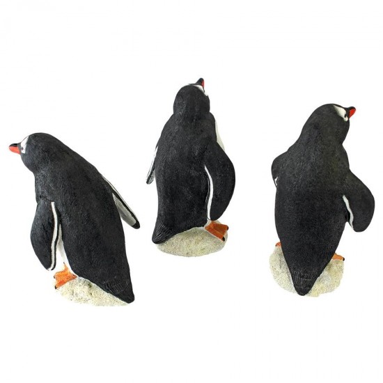 Design Toscano S/3 Baby Penguin Statues