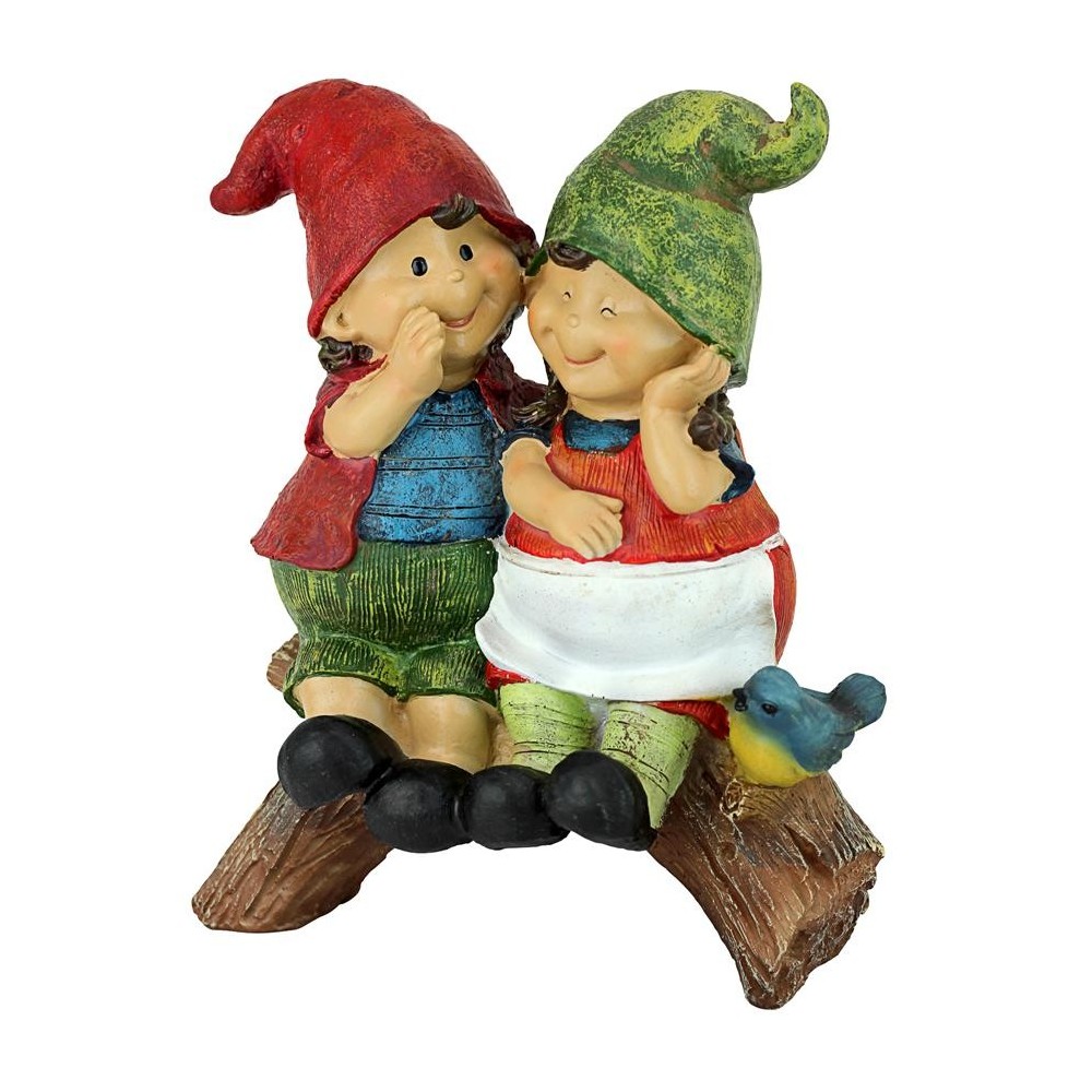 Design Toscano Telling Secrets Gnome Statue