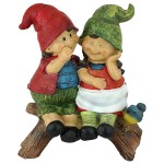 Design Toscano Telling Secrets Gnome Statue