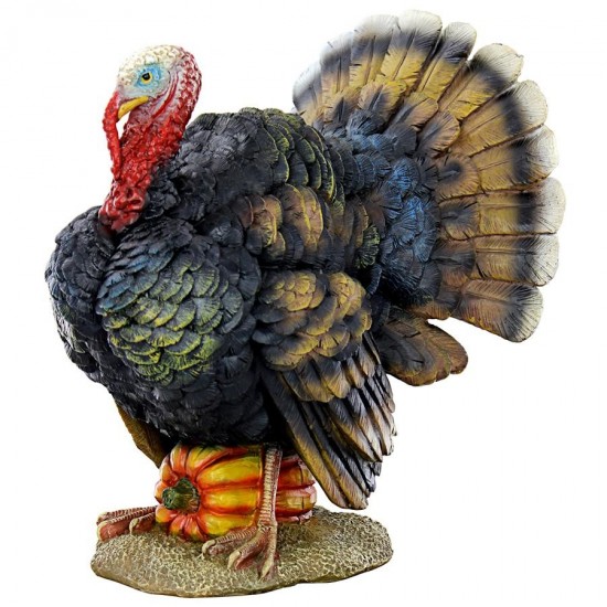 Design Toscano North American Turkey Statue