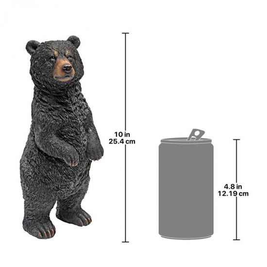 Design Toscano Standing Black Bear Statue