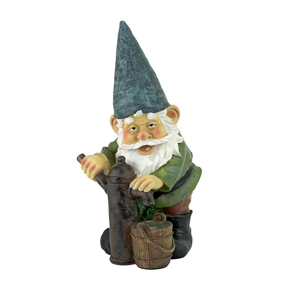 Design Toscano Water Pump Pete Garden Gnome Statue