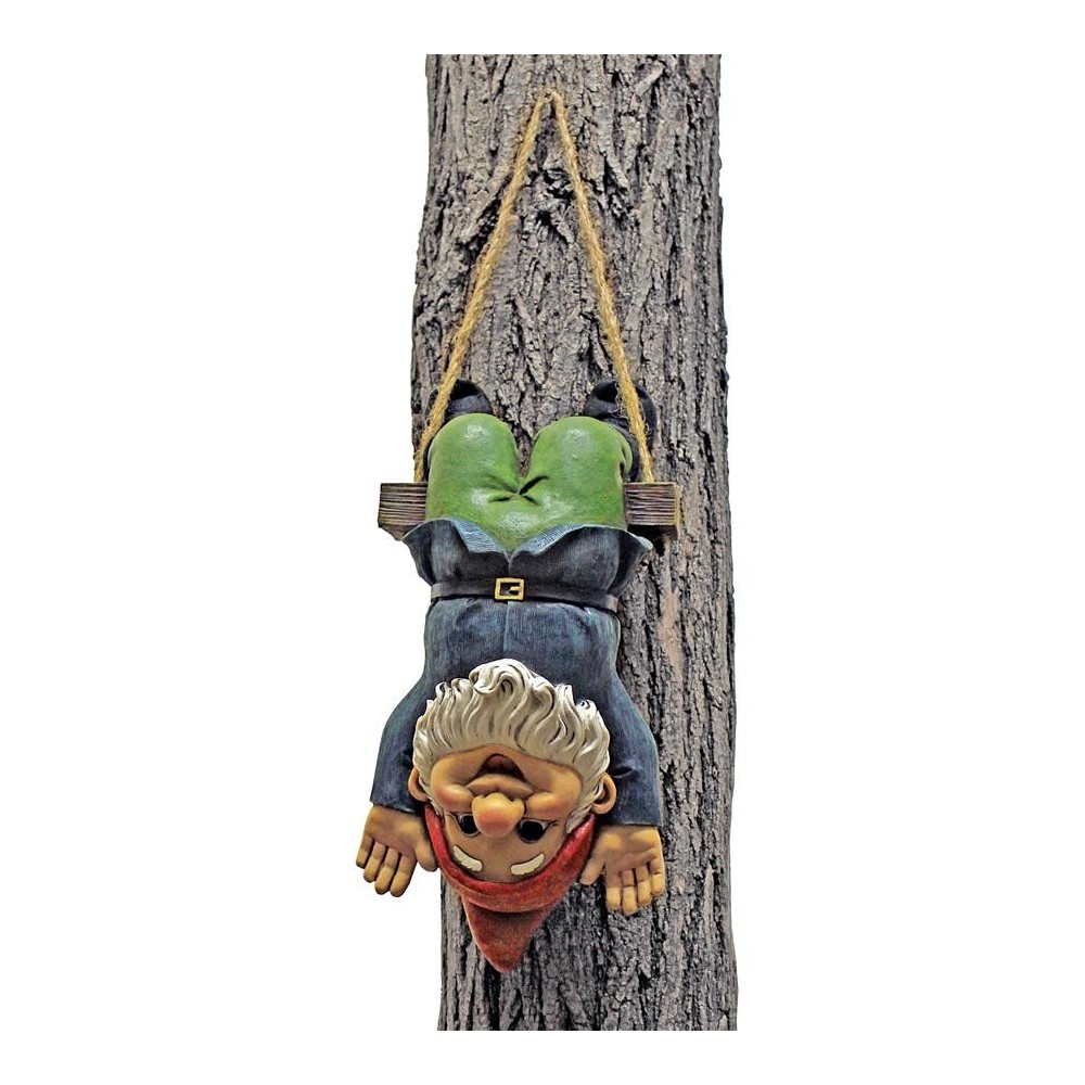 Design Toscano Alfie The Acrobat Swinging Gnome Statue Design Toscano Alfie The Acrobat Swinging Gnome Statue