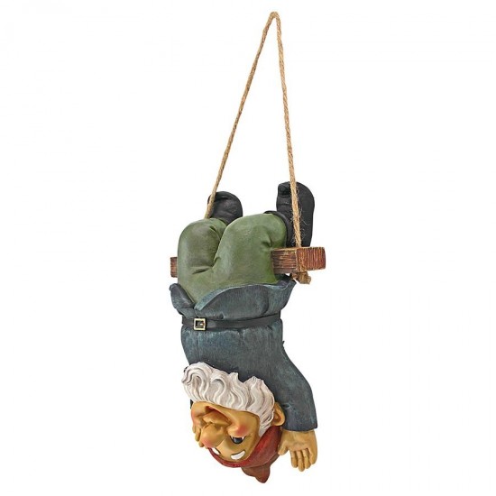 Design Toscano Alfie The Acrobat Swinging Gnome Statue