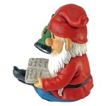 Design Toscano Flashlight Freddie Solar Gnome Statue