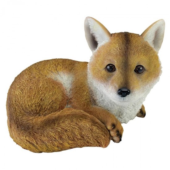 Design Toscano Diablo The Baby Red Fox Statue