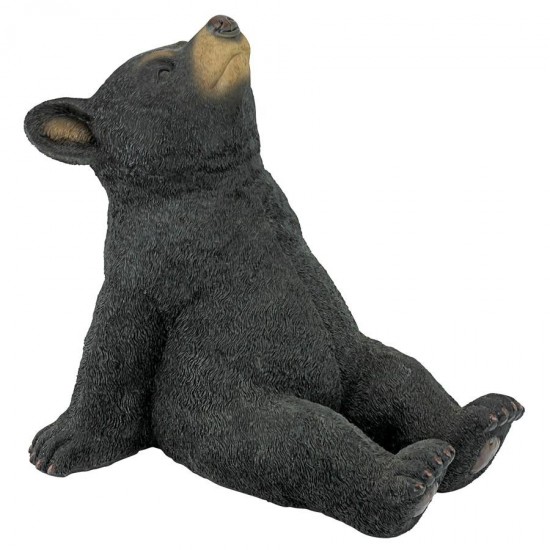 Design Toscano Catching Rays Bear Cub Statue