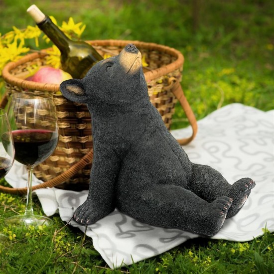 Design Toscano Catching Rays Bear Cub Statue