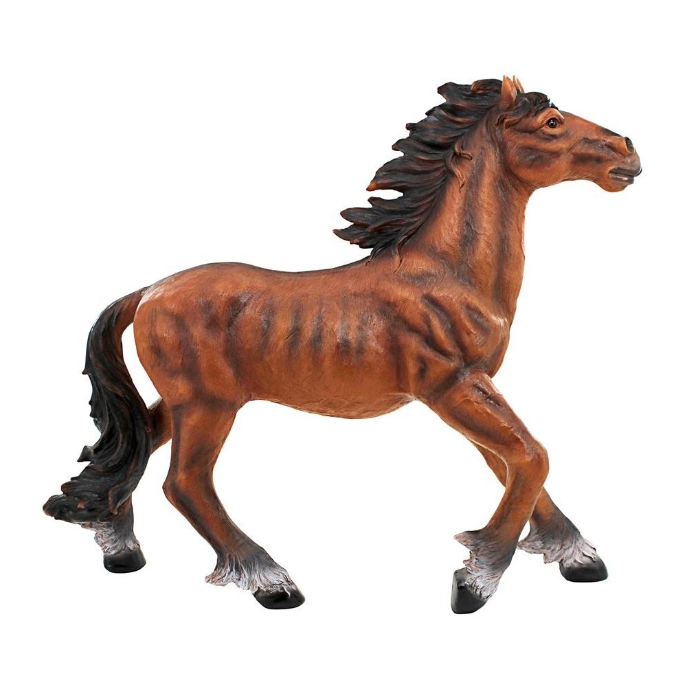 Design Toscano Unbridled Running Mustang Statue