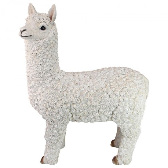 Design Toscano Large Alpaca Statue