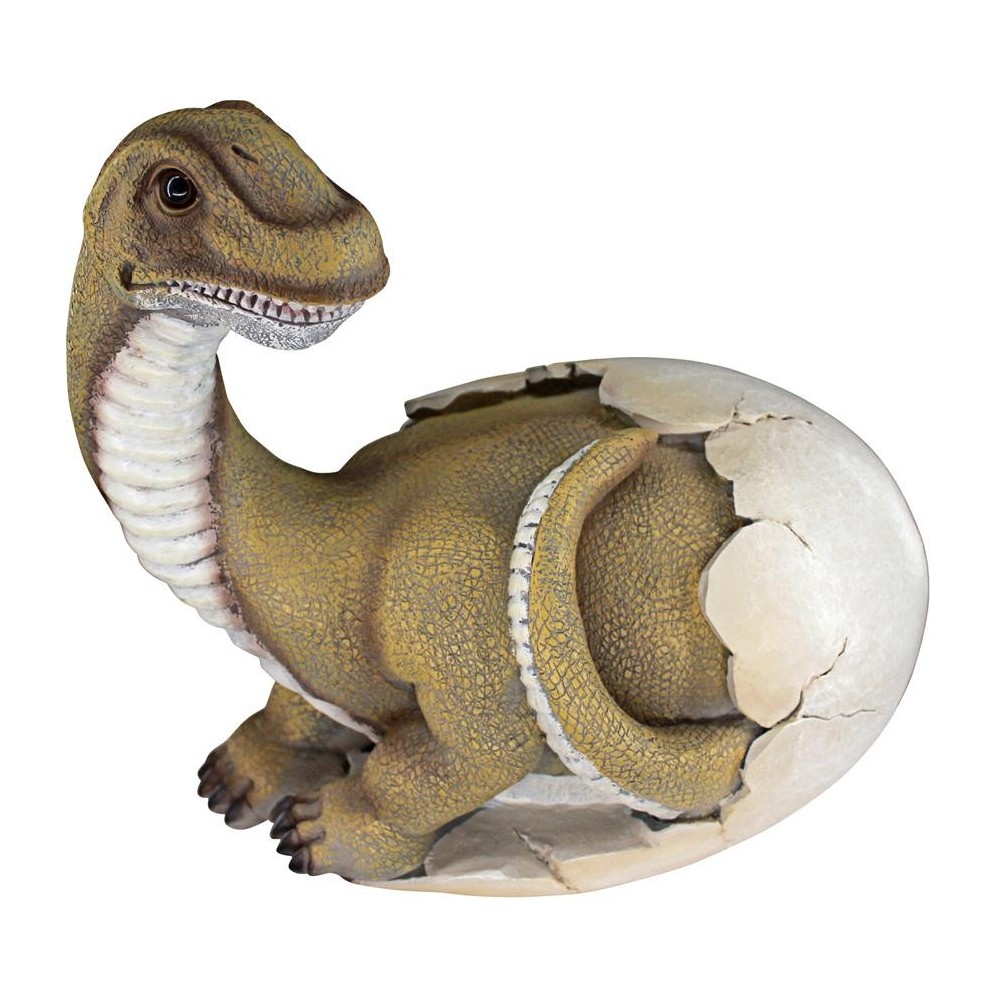 Design Toscano Baby Brachiosaurus Dino Egg Statue