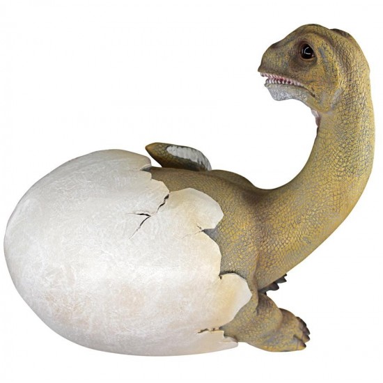 Design Toscano Baby Brachiosaurus Dino Egg Statue